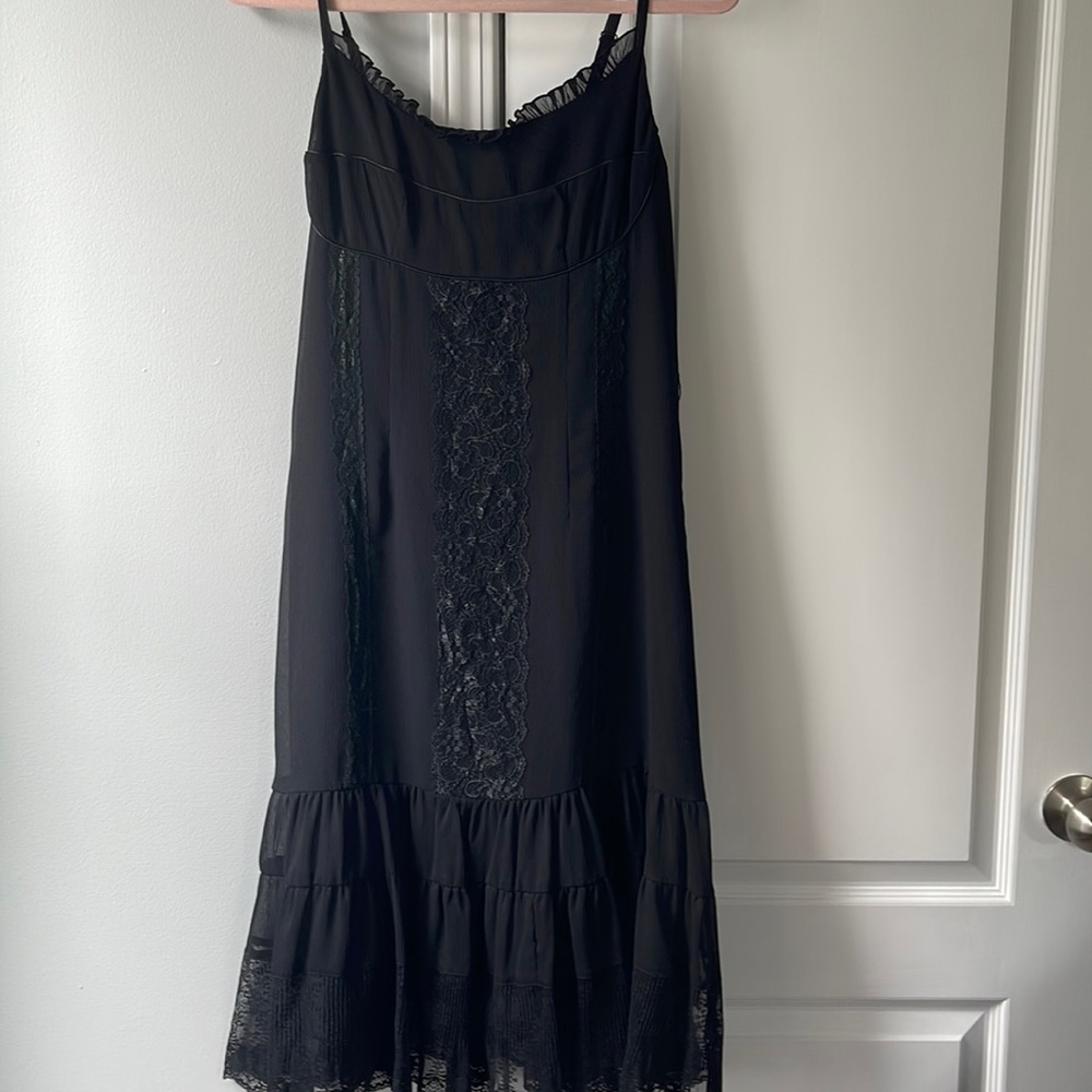 PHILIP DECAPRIO - Vintage Black Dress. Sz: 6.